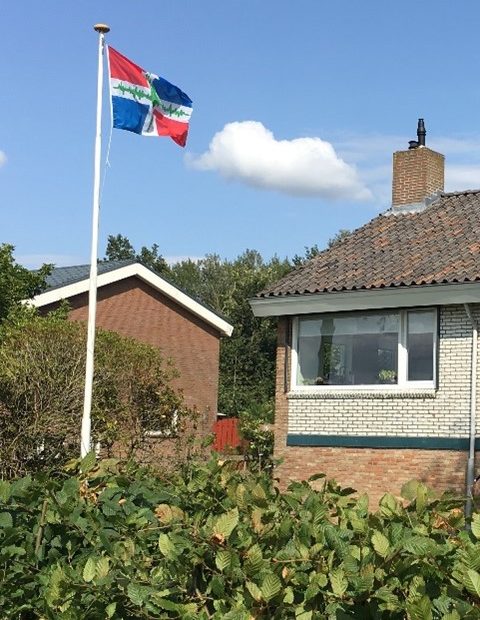 Aardbevingsvlag in Steendam