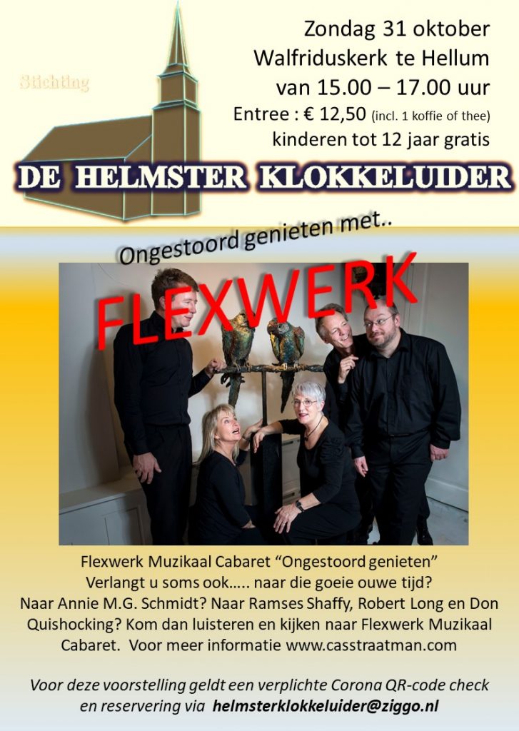 De Helmster Klokkeluider: Flyer Flexwerk 31-10-2021