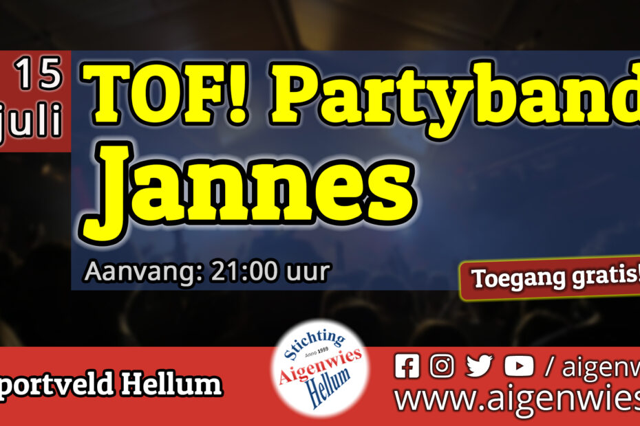 TOF! Partyband & Jannes - 2023