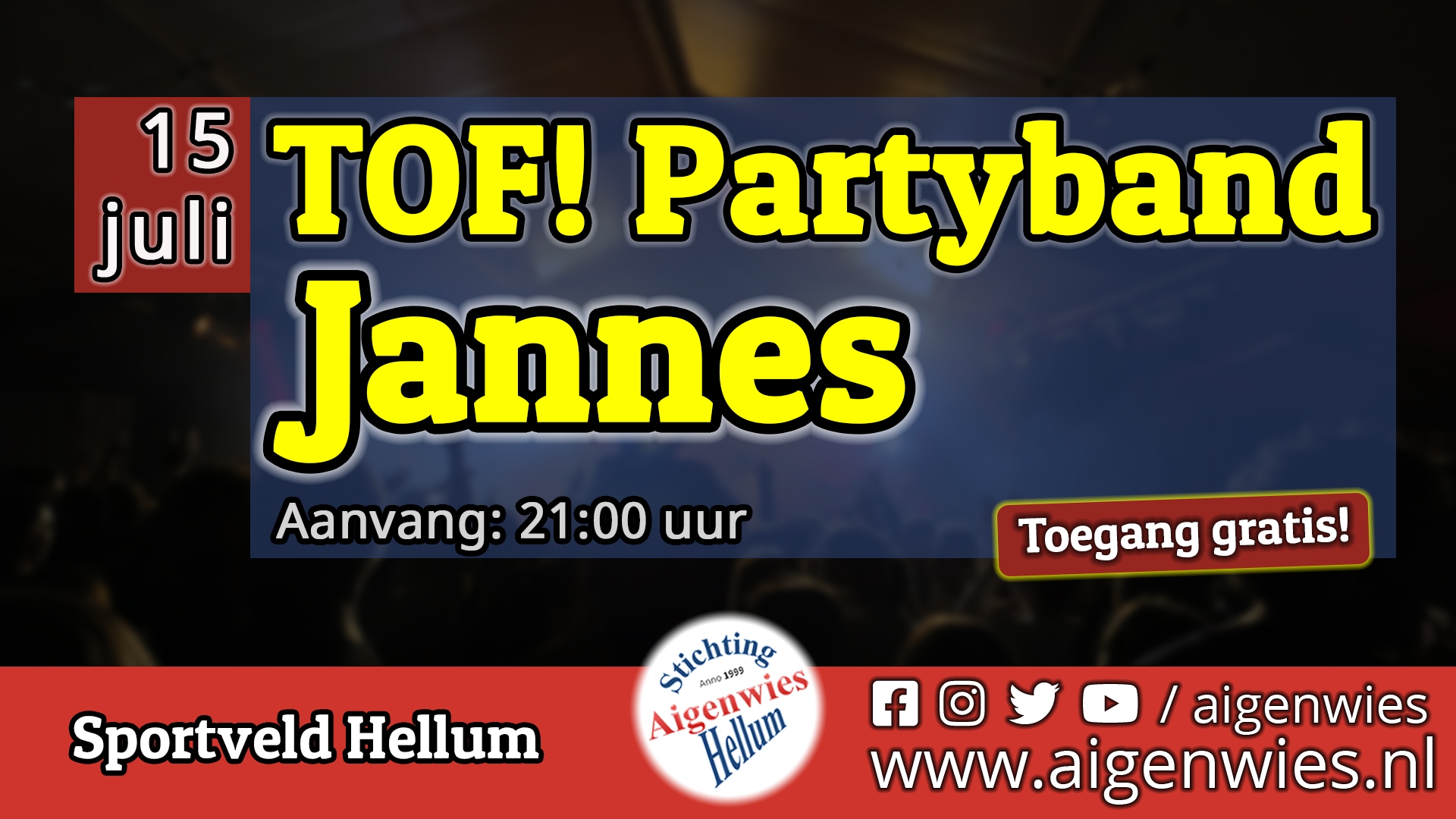 TOF! Partyband & Jannes - 2023