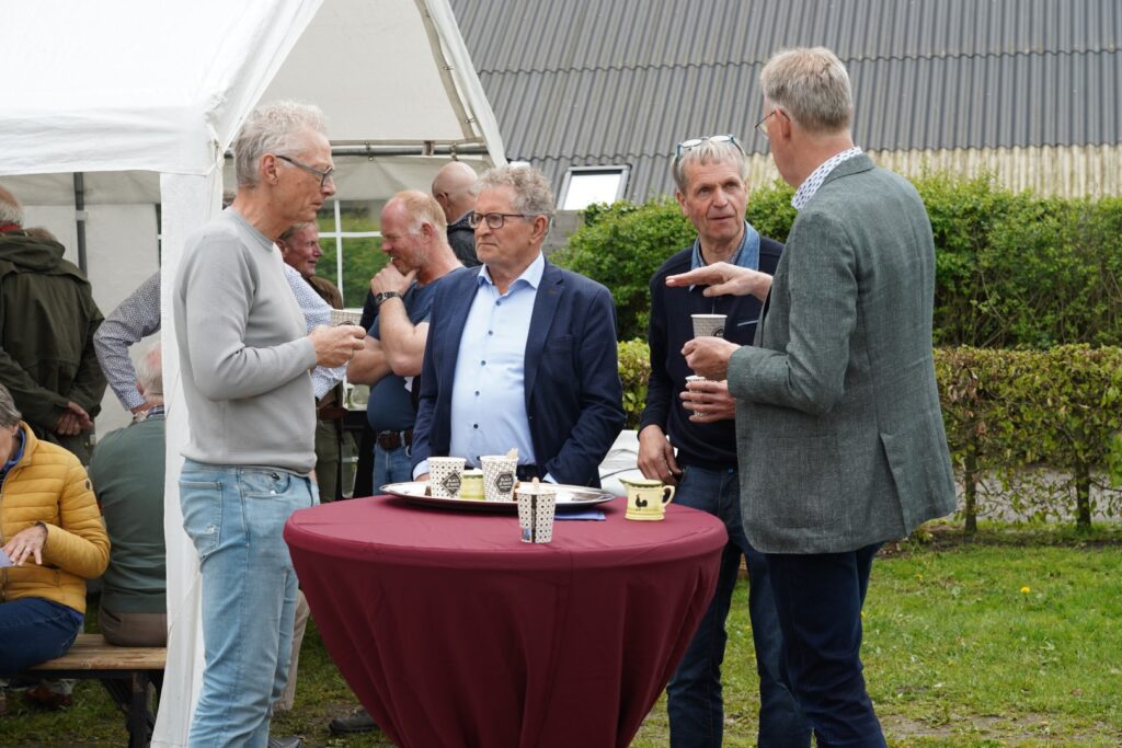 V.l.n.r.: Siem Jansen, Markus Ploeger, Henk de Haan, Geert-Jan ten Brink