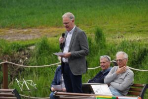 Waterschap Hunze en Aa's dijkgraaf Geert-Jan ten Brink aan het woord