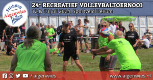 24e recreatief volleybaltoernooi