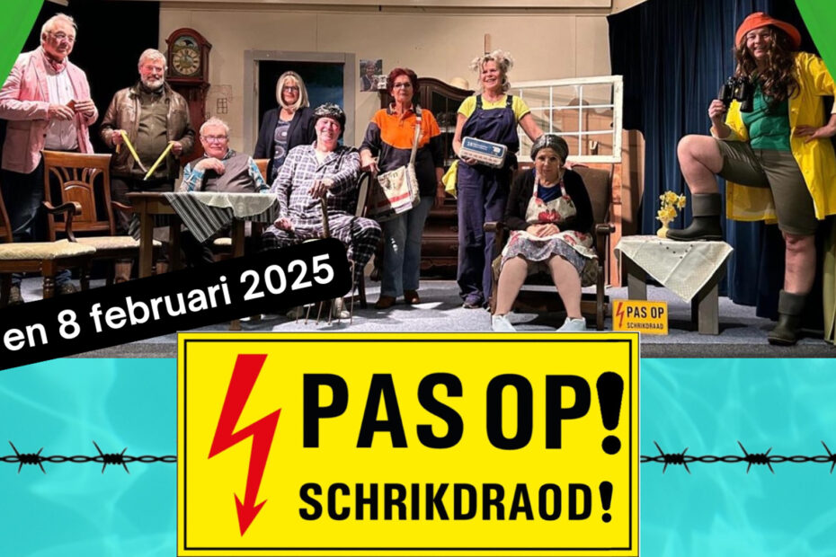 Toneeluitvoering De Helmster Schans - Pas op! Schrikdroad! - Header