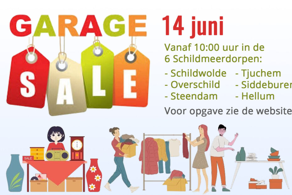 Garagesale Schildmeerdorpen 2025 - Header