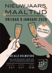 Nieuwjaarsmaaltijd 2026 - Flyer