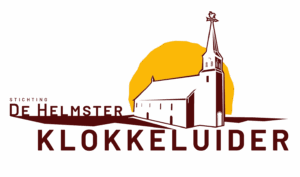 De Helmster Klokkeluider - logo bordeaux rood
