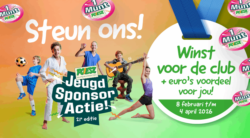 Poiesz Jeugd Sponsor Actie 2026