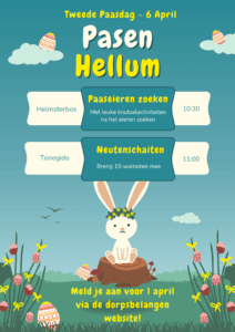 Pasen Hellum 2026 - Flyer