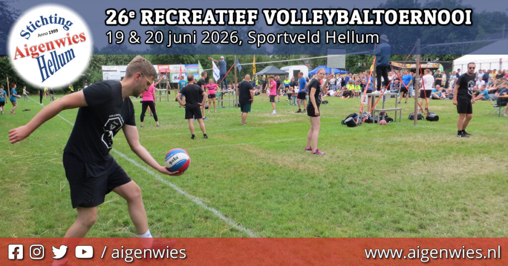 26e recreatief volleybaltoernooi