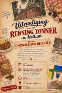 Running Dinner 2026: Nostalgisch Hellum (portrait)